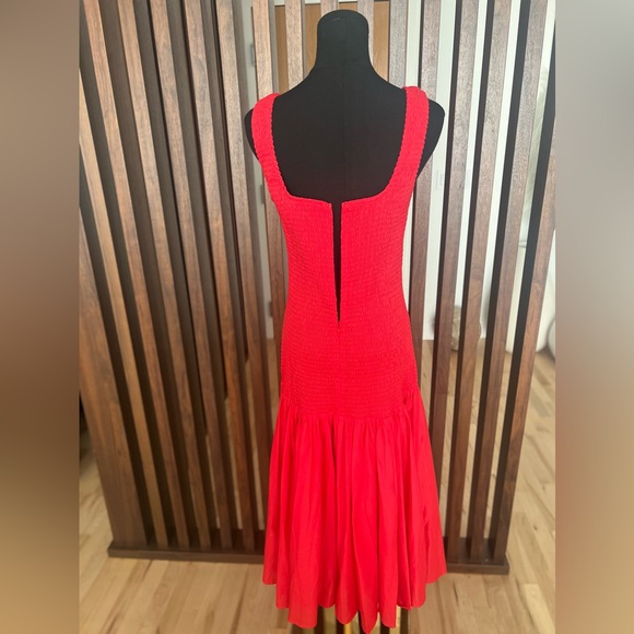 Hutch Sleeveless Smocked Drop-Waist Midi Dress - Picture 9 of 11